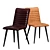 Modern Ace Side Chair: Sleek Design for Stylish Interiors 3D model small image 1