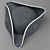 Regal Tricorn Hat: Capture the classic 18th century elegance 3D model small image 5