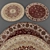 Round Rug Collection: Timeless Elegance 3D model small image 2