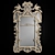 Elegant Chippendale Ho Ho Mirror 3D model small image 1