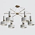 Maytoni Void Modern 6-Light Pendant 3D model small image 1