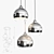 Modern Chrome Globe Pendant Light 3D model small image 2