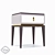 Mansouri Bedside Table: Elegant Design 3D model small image 5