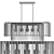 Elegant Valencia Chandelier: Corona Compatible 3D model small image 5