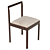 Densen Armchair - Elegant Dining Chair 3D model small image 4