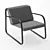 Italian Bugatti Sovet Armchair | 95*63*64h 3D model small image 2