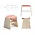 Fronda Stool with Storage | MATTIAZZI 3D model small image 4