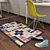 ASOS SUPPLY Printed Mat - Colorful and Durable Mat for Stylish Spaces 3D model small image 4