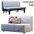 Convertible Comfort: IKEA Lycksele Lovas Sofa 3D model small image 1