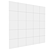 Luxurious White Gold Calacatta Marble Ceramic 3D model small image 3