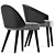 Elegant LAWSON Dining Chair 3D model small image 2