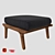 Luxury Bay Ottoman: Elegant & Versatile 3D model small image 1