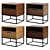 Stylish Jameson Bedside Table 3D model small image 2