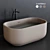 Elegant Livingtec Bathtub by Ceramica Cielo 3D model small image 1