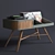Modern Vinyl Table: High Quality and Stylish Design 3D model small image 1