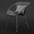 Contemporary Elegance: Suki Armchair by Janice Feldman 3D model small image 5