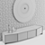 Sleek & Stylish Athus Sideboard 3D model small image 5