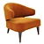 Elegant Aston Armchair: Versatile Luxury 3D model small image 2