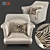 Sayyadi Armchair: Chic and Comfortable! 3D model small image 1