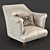 Sayyadi Armchair: Chic and Comfortable! 3D model small image 2