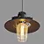 3-Light Ceiling Fixture 3D model small image 1