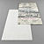 Modern Style Rugs Set 3D model small image 2