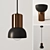 Modern Amina Pendant Lamp 3D model small image 1