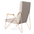 Elegance in Comfort: Belta Frajumar Tamo Armchair 3D model small image 3