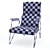 Elegance in Comfort: Belta Frajumar Tamo Armchair 3D model small image 5