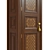 Classic Wooden Wardrobe 600mm 3D model small image 3