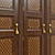 Vintage Wood Wardrobe 3D model small image 3