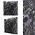 High-Res Stone Wall Panel 3D model small image 2
