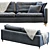 Elegant Landskrona Sofa by IKEA 3D model small image 2