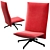 Knoll Pilot Modern Armchair 3D model small image 4