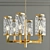 Sleek Post-Modern Chandelier 3D model small image 3