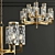 Sleek Post-Modern Chandelier 3D model small image 4