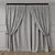 Elegant Corona Render Curtain 3D model small image 2