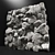 Giant Slab Granite Rock 3D model small image 4