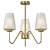 Elegant Lumion Olivia Ceiling Light 3D model small image 1