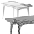 Oak and Concrete Fusion Desk 3D model small image 3