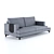 Modern 3DMax Sofa Design 3D model small image 2