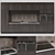 Modern Kitchen Set: 2740x4660x600mm 3D model small image 1