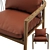 Kerry Lounge Chair: Modern Comfort in Style 3D model small image 10