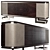 Elegant Smania Anitha Walnut Sideboard 3D model small image 1