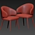 Modern Carlton Dining Chair 02 | Vray, Corona, 3dsmax 3D model small image 3