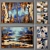  Modern Collection of 7 Paintings 3D model small image 1