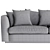 Palm Oasis Sofa 3D model small image 4