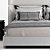 Reverie Bed: Luxury Meets Comfort  Transform Your Sleep 3D model small image 2