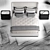 Reverie Bed: Luxury Meets Comfort  Transform Your Sleep 3D model small image 5