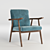 Elegant Archduck Chair: Stylish and Comfortable 3D model small image 5